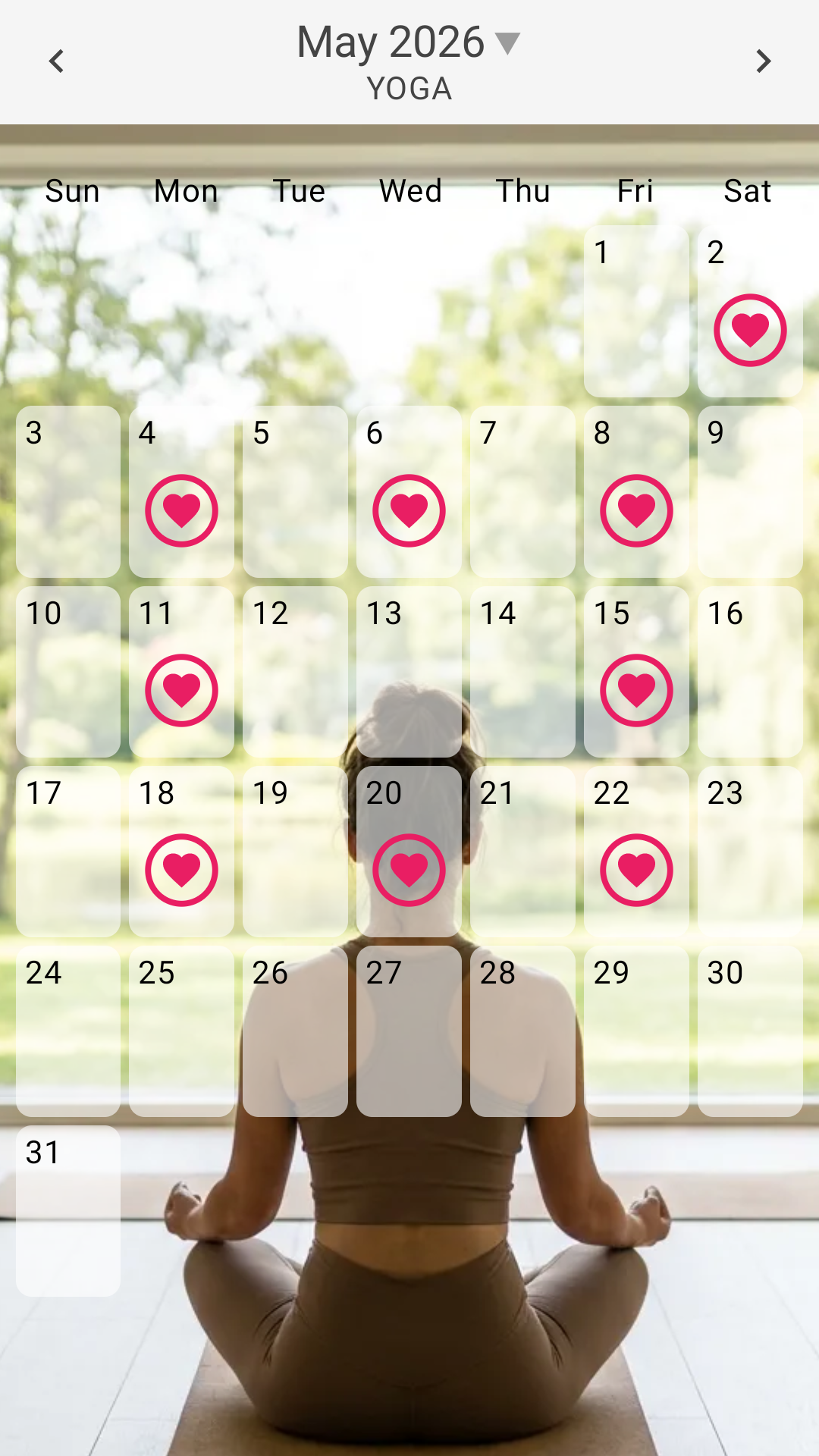 SimpleStamp Background YOGA